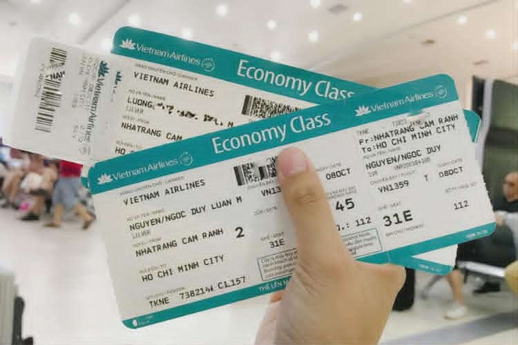 Minh họa giá vé và thanh toán